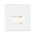 recessed luminaire EDGE, white matt 1,2W 50 | 100lm 2700K 100° 100°