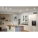 Paulmann recessed luminaire GIL COIN LED round, rigid IP44, gold, white matt dimmable 470lm 2700K CRI >80