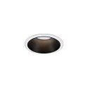 Paulmann 3er-Set LED Einbauspot COLE COIN, IP44, starr, mit LED COIN Modul, 230V, 6.5W 2700K 460lm 100°, 3-stufig dimmbar