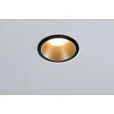 3er-Set LED Einbauspot COLE COIN, IP44, starr, mit LED COIN Modul, 230V, 6.5W 2700K 460lm 100°, 3-stufig dimmbar