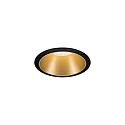3er-Set LED Einbauspot COLE COIN, IP44, starr, mit LED COIN Modul, 230V, 6.5W 2700K 460lm 100°, 3-stufig dimmbar