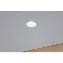 Paulmann recessed luminaire CYMBAL COIN LED rigid, Dim-To-Warm, set of 3 IP44, white matt dimmable 19