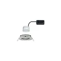 Paulmann recessed luminaire NOVA COIN LED round, swivelling IP23, brushed iron  460lm 2700K 100° 100° CRI >80