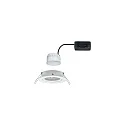 Paulmann recessed luminaire NOVA COIN LED round, swivelling IP23, white matt  460lm 2700K 100° 100° CRI >80