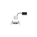 Paulmann recessed luminaire NOVA COIN LED round, rigid IP44, brushed iron  460lm 2700K 100° 100° CRI >80