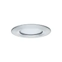 Paulmann 3er-Set LED Einbauleuchten-Set NOVA COIN, IP23, rund, Ø 8.4cm, starr, 230V, inkl. 6.5W 2700K 460lm 100°, Alu gedreht