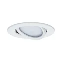 Paulmann recessed luminaire NOVA COIN LED round, swivelling, set of 3 Coin IP23, white matt dimmable 19