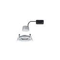 Paulmann recessed luminaire NOVA COIN LED round, swivelling Coin IP23, aluminium dimmable 460lm 2700K 100° 100° CRI >80