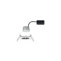 Paulmann LED Einbauleuchten-Set NOVA COIN, IP23, rund, starr, inkl. Modul 6.5W 2700K 460lm 100°, 3step dimmbar, Weiß matt
