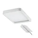 Paulmann 2er-Set LED Möbelleuchte VANE, eckig, 10.5x14cm, 15VA, 230V/12V, 2x 6.7W 2700K 450lm, weiß matt