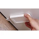 Paulmann 2er-Set LED Möbelleuchte VANE, eckig, 10.5x14cm, 15VA, 230V/12V, 2x 6.7W 2700K 450lm, weiß matt