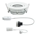 Paulmann Paulmann Recessed luminaire LED Nova, IP65, round, max. 35W, set of 1 swiveling, white