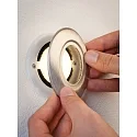 Paulmann Zubehör für SPECIAL LINE Einbauleuchten - LED Abdeckung, rund, 86mm, Edelstahl