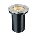 LED Bodeneinbauleuchte SPECIAL LINE, rund, Ø 11cm, 230V/12V, 6VA, 1.2W 2700K, Edelstahl, begehbar bis 500kg