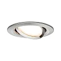 1er-Set LED Einbauleuchte NOVA PLUS COIN, IP23, rund, 6.8W 2700K 425lm, dimmbar, Eisen