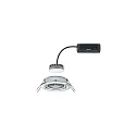 Paulmann Recessed luminaire LED Coin Slim, IP23, round, 6,8W, set of 1 dimmable and swiveling, white