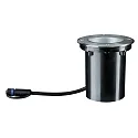 Paulmann PLUG & SHINE Boden-Einbauleuchte FLOOR, IP67, 24V, 6W, schwenkbar, Silber, 3000K 609lm, schwenkbar 20°