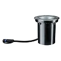 PLUG & SHINE Boden-Einbauleuchte FLOOR, IP67, 24V, 6W, schwenkbar, Silber