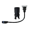 PLUG & SHINE Boden-Einbauleuchte FLOOR MINI, IP65, 55mm, Ø 5.5cm, 3x 2.5W 3000K, Silber