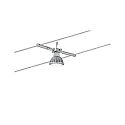 Paulmann Seilspot TOGO, GU5.3 max. 10W (exkl.), Chrom