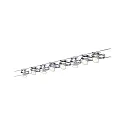 Paulmann Seilsystem CARDAN, mit 8 Spots,  230/12V, 8x GU5.3 max. 10W, Chrom matt