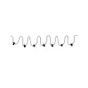 Paulmann Plug&Shine Light string IP44 3000K 24V with 7 lamps