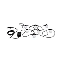 Paulmann PLUG & SHINE Lichterkette, IP44, mit 7 Brennstellen, 24V, 7x 0.2W 3000K