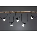 Paulmann PLUG & SHINE Lichterkette, IP44, mit 7 Brennstellen, 24V, 7x 0.2W 3000K