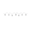 Paulmann light chain MOBILE LAMPION with accumulator, with USB charging function IP44, white