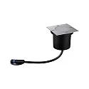 Paulmann floor recessed luminaire LED PLUG&SHINE FLOOR square IP65, stainless steel dimmable