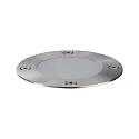 Paulmann floor recessed luminaire LED PLUG&SHINE FLOOR round IP65, stainless steel dimmable
