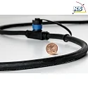 Paulmann LED Erdspieß-Bodenstrahler PLUG & SHINE PIKE, 24V, 3.5W 3000K 240lm 45°, dimmbar, Anthrazit / Chrom