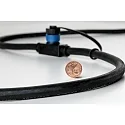 Paulmann LED Erdspieß-Bodenstrahler PLUG & SHINE PIKE, 24V, 3.5W 3000K 240lm 45°, dimmbar, Anthrazit / Chrom