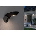 Paulmann solar wall luminaire SOLEY with motion detector IP44, anthracite 