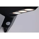 Paulmann solar wall luminaire SOLEY with motion detector IP44, anthracite 