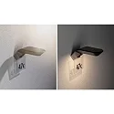 Paulmann solar wall luminaire SOLEY with motion detector IP44, anthracite 