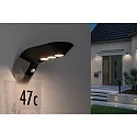 Paulmann solar wall luminaire SOLEY with motion detector IP44, anthracite 