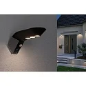 Paulmann solar wall luminaire SOLEY with motion detector IP44, anthracite 
