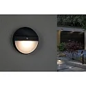 Paulmann LED Solar-Wandleuchte ELOIS mit Bewegungssensor IP44, 1W 3000K 50lm, inkl. Akku, Anthrazit