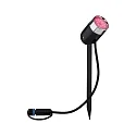 Paulmann PLUG & SHINE ZigBee LED Spot PIKE, IP44, 24V, 4.5W RGB/W 330lm 40°, dimmbar, Anthrazit