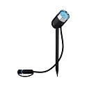 Paulmann PLUG & SHINE ZigBee LED Spot PIKE, IP44, 24V, 4.5W RGB/W 330lm 40°, dimmbar, Anthrazit