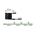 Paulmann PLUG & SHINE LED Gartenstrahler CLASSIC, IP65, 24V, 6W 3000K 310lm 32°, Anthrazit