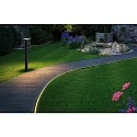 Paulmann PLUG & SHINE LED Pollerleuchte PLATE, IP44, 60cm, 24V, 6.1W 3000K 355lm, dimmbar