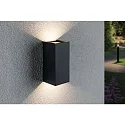 Paulmann outdoor wall luminaire FLAME LED up / down IP44, anthracite 