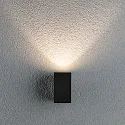 Paulmann LED Außenwandleuchte FLAME, IP44, Up or Down, 1-flammig, 230V, schaltbar, Aluminium, 5.2W 3000K 320lm 75°, anthrazit