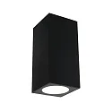 LED Außenwandleuchte FLAME, IP44, Up & Down, 2-flammig, 230V, schaltbar, Aluminium, 7W 3000K 2x260lm 75°, anthrazit