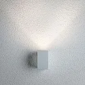 LED Außenwandleuchte FLAME, IP44, Up or Down, 1-flammig, 230V, schaltbar, Aluminium, 5.2W 3000K 320lm 75°, weiß