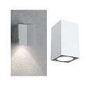 LED Außenwandleuchte FLAME, IP44, Up or Down, 1-flammig, 230V, schaltbar, Aluminium, 5.2W 3000K 320lm 75°, weiß