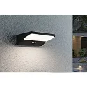 Paulmann outdoor wall luminaire RONEA LED with motion detector IP44, dark grey 