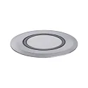 Paulmann Outdoor LED Boden-Einbauleuchte HOUSE, IP67, Ø 5cm, mit Licht-Ring, 230V, befahrbar bis 500kg, 2W 3000K 20lm 120°